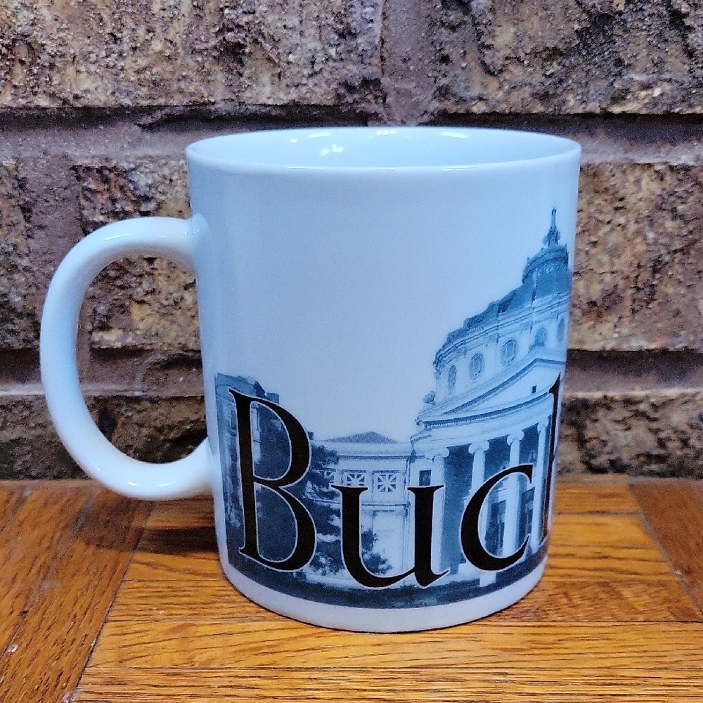 Starbucks Vintage Bucharest City Mug Collectors Series